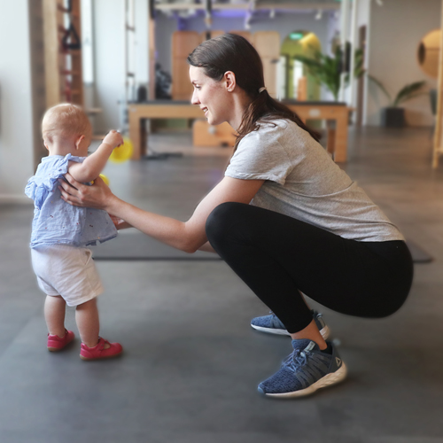 back pain from carrying baby
