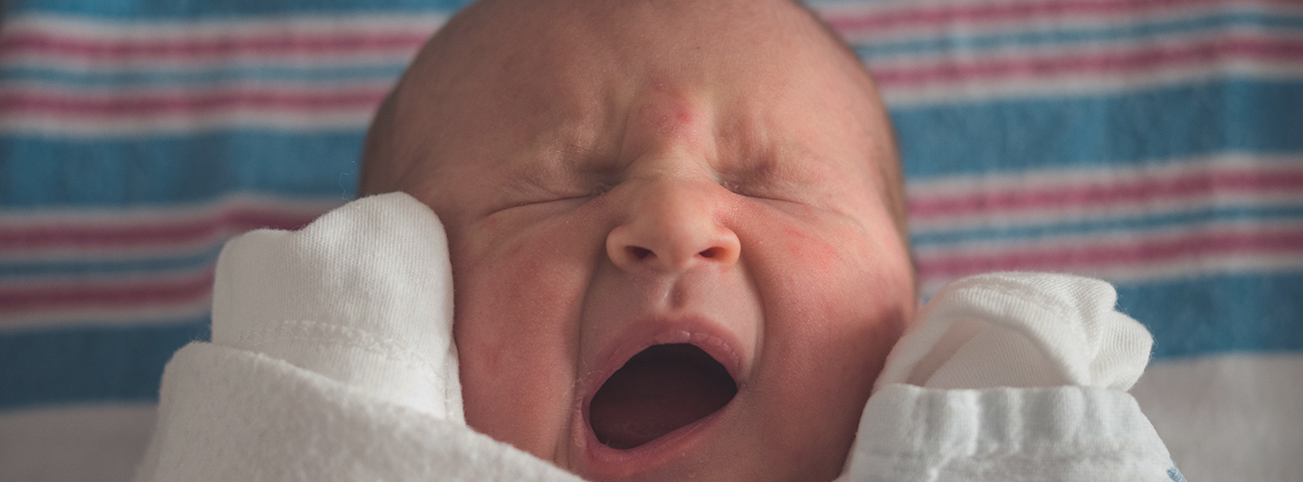 newborn crying